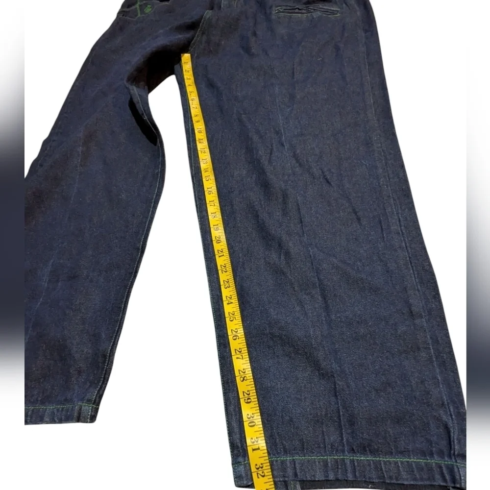 Rocawear Jeans Baggy Linen Cotton Blend 50 x32 Y2K Retro